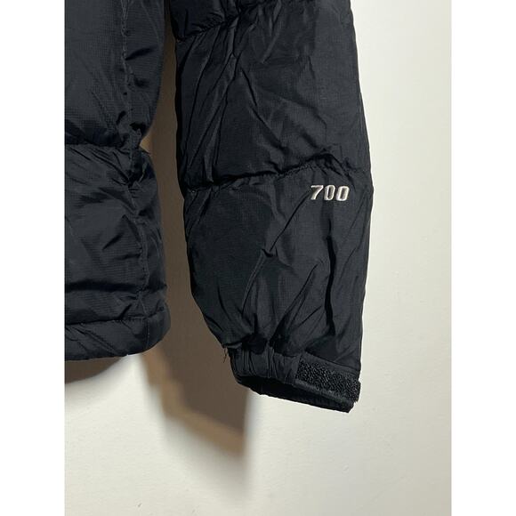 The North Face Women's Black Nuptse Retro Goose Down Quilted Jacket 700 Size M - Picture 5 of 8